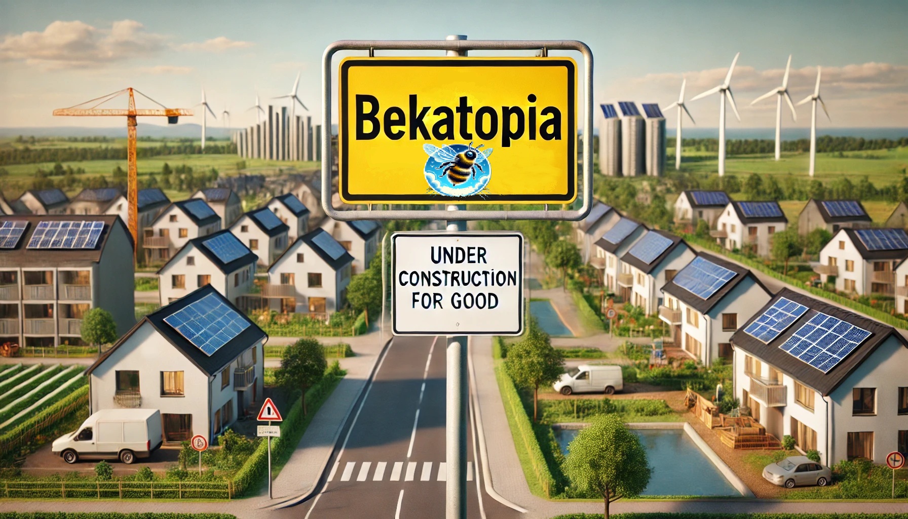 Ortsschild Bekatopia